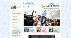 Desktop Screenshot of daycare4dogs.co.uk